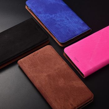 Denim Texture Classic Flip PU Leather Protective Case For Meizu M15/15/15 Plus