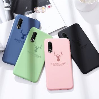 Full Protection Deer Series Liquid Silicone Protective Case For Meizu 16S Pro
