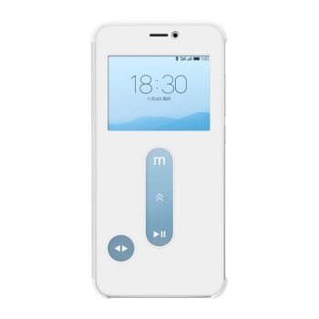 Original Meizu Music Card Smart Leather Flip Cover Case For Meizu Pro 6S