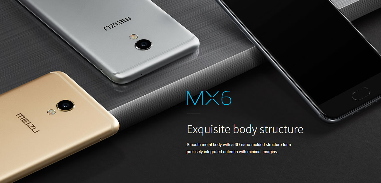 Meizu mx 6 rose gold